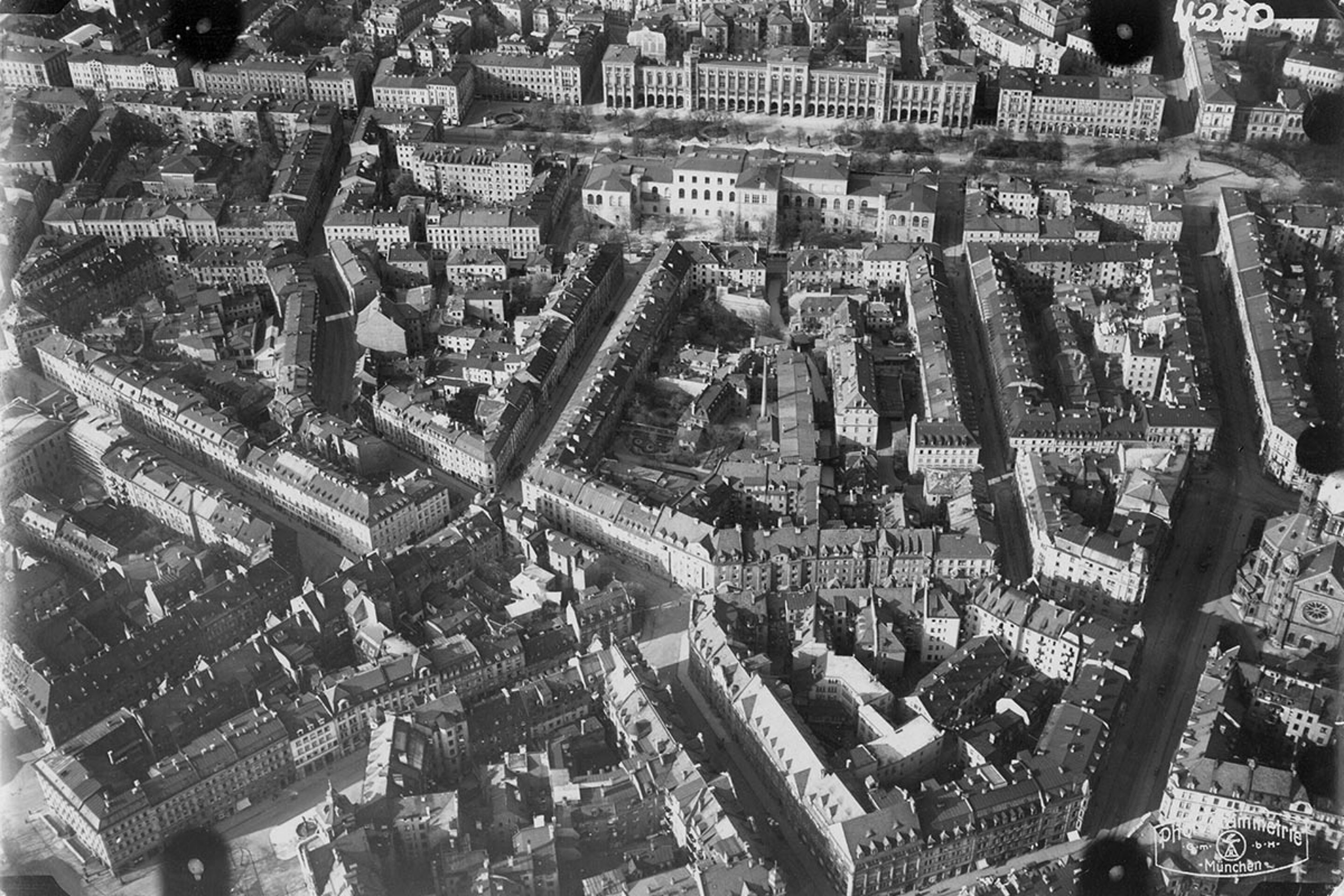 Luftaufnahme 1925