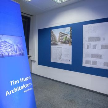 Die Entwürfe des Büros von Tim Hupe waren auf der Ausstellung ein echter Hingucker.