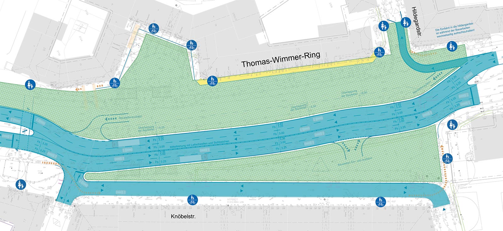 Verkehrsführung Phase 1 Verkehrsführung Phase 1